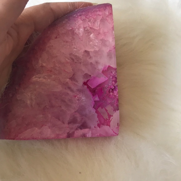 Beautiful crystal agate geode - Picture 2 of 5